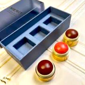 Merit Mini Flush Balm Cream Blush Trio Set NEW. Lmt. Ed.